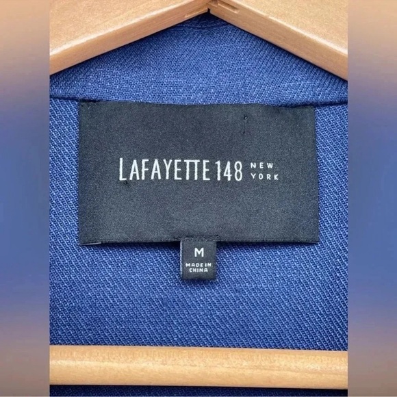 Lafayette 148 linen jacket size medium - Picture 8 of 13